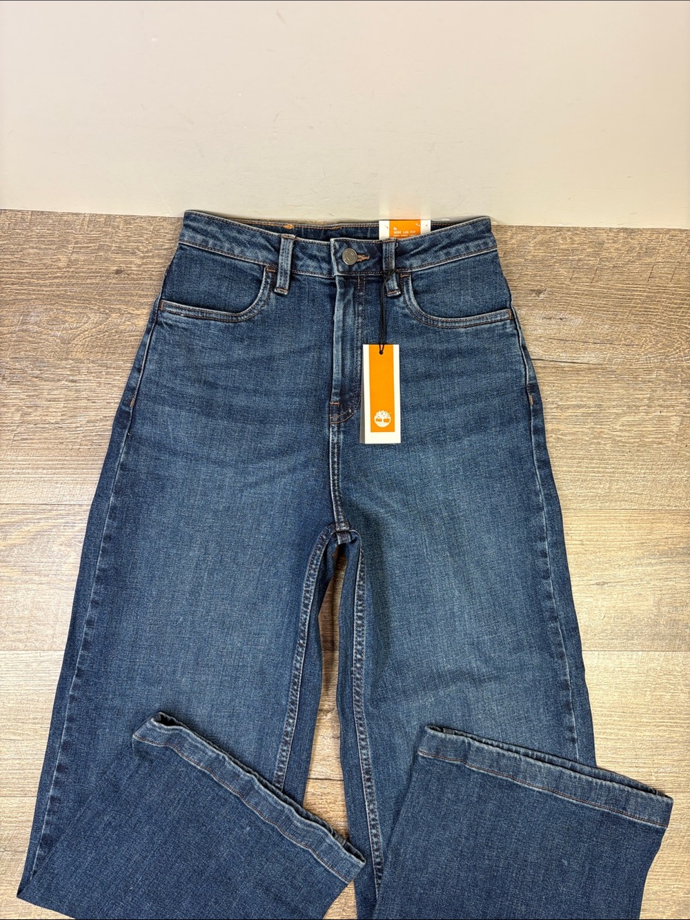 NWT Timberland Women’s Wide Leg Jeans Dark Wash 25
